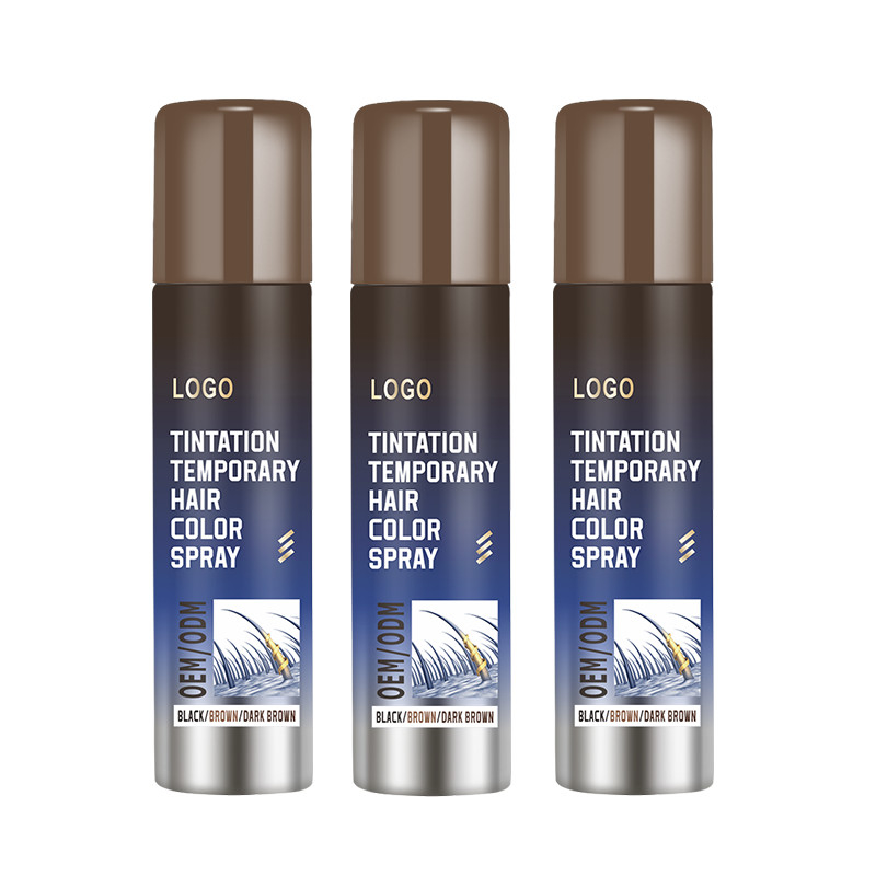 250 ml Waschbares Haarfarbspray für Weihnachten 52*128mm Dosengröße