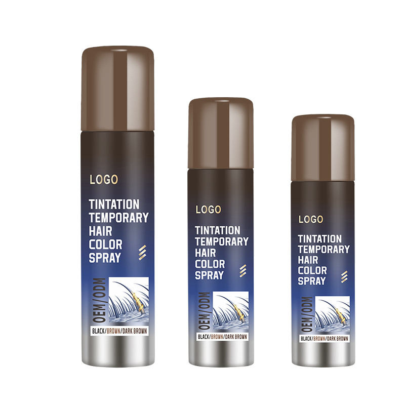 250 ml Haarfaserspray Keratin Baufasern Instant Root Cover Up Haare Verdickung Faserpulver