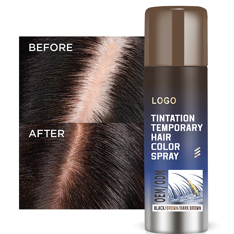 250 ml Haarfaserspray Keratin Baufasern Instant Root Cover Up Haare Verdickung Faserpulver