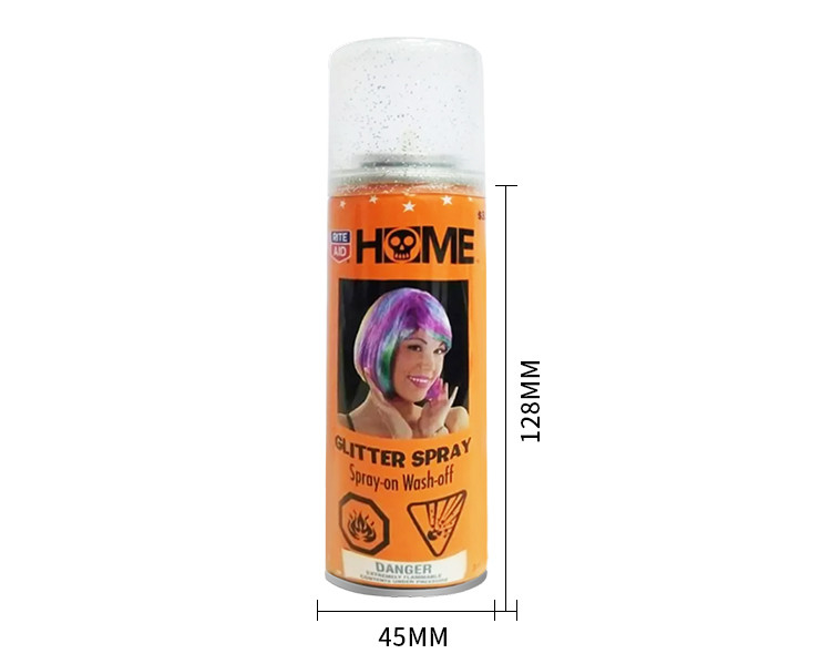 Öko-freundliche Party-Versorgung Glowing Haarspray Instant Farbe Waschbar für stilvolles Aussehen