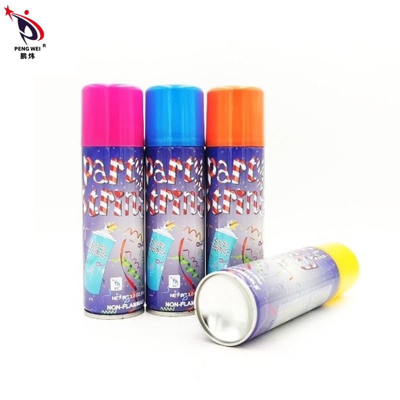 Mahlzeitlich gemacht, lustig, 80g bunter, dummer String Spray Hochzeitsfeier
